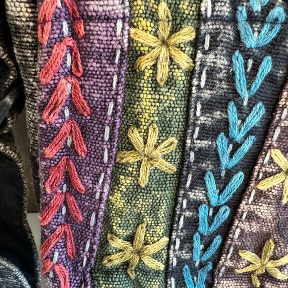 Canvas Fabric Purse Boho Crossbody Bag New FAST SHIP - Picture 4 of 12